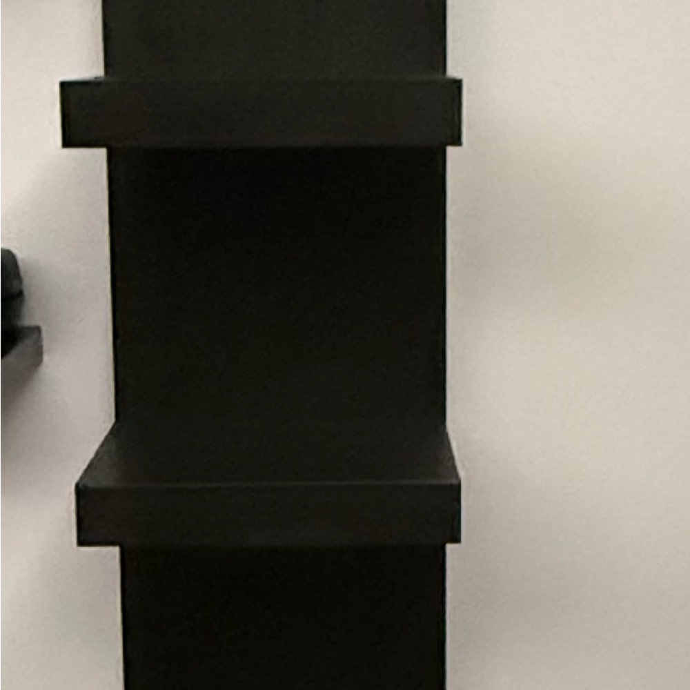 Modern Black Wall Shelf